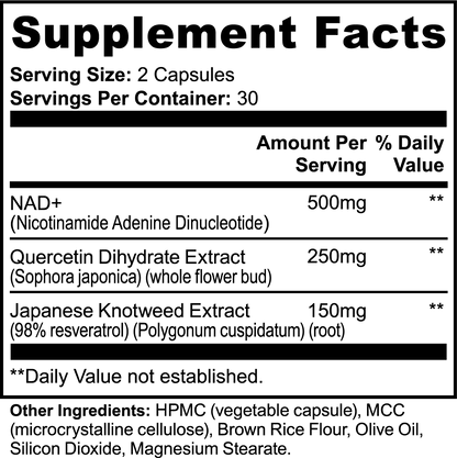Nutrivanta's NAD+ Men's Complex